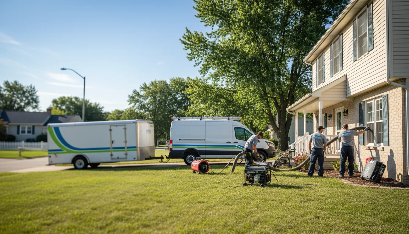 Flooded Basement Restoration And Cleanup With Repair in Nara Visa, NM near me